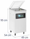 Pakowarka próżniowa - 900 W - 40 cm - stal nierdzewna MSE 10062470 MSW-IVPM-9850