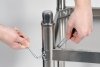 STÓŁ PRZYŚCIENNY Z PÓŁKĄ SKŁADANY 1600×700×H850+100 mm YATO YG-09035 YG-09035