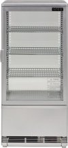 WITRYNA CHŁODNICZA 78L 42x38x96 SREBRNA YATO YG-05057 YG-05057