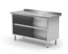 Stół przyścienny szafka otwarta 900 x 600 x 850 mm POLGAST 129096 129096