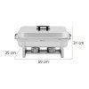 Podgrzewacze do potraw - 2 szt. - 2 x 8 l - z pojemnikami GN ROYAL CATERING 10012836 RCCD_RT20_2X9L