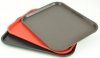 Taca do serwowania z rantem czarna 41,5×30,5cm Fast Food Szron 1216FF B