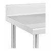 Stół ze stali nierdzewnej na kółkach - 60 x 60 cm - 120 kg ROYAL CATERING 10012813 RCAT-60/60-WS