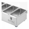 Pojemnik barmański na dodatki do drinków - stal nierdzewna - 6 x 0,4 l ROYAL CATERING 10012793 RCCBSP 6