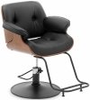 Fotel fryzjerski z podnóżkiem - 830-960 mm - 200 kg - czarny PHYSA PHYSA FILEY BLACK 10040627 4062859180148