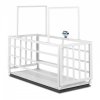 Waga inwentarska - skalibrowana - 3000 kg/1000 g - klatka dla zwierząt - LCD TEM 10200111 AEK+C110X2403000-4LC-CHK