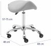  Krzesło siodłowe - 570-750 mm - 150 kg - jasnoszare  PHYSA 10040598 YORK LIGHT GRAY