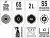 RONDEL DO SOSÓW SS 20CM YATO YG-00080 YG-00080
