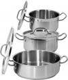 GARNEK NISKI Z POKRYWKĄ SS  32x16CM YATO YG-00043 YG-00043