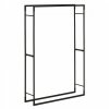 Stojak na drewno 45 kg 100x25x150cm stal czarny Hillvert 10090637 HI-FWR-010