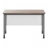 Biurko biurowe proste na metalowych nogach - 120 x 60 cm FROMM STARCK 10260317 STAR_DESK_33