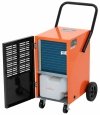 Osuszacz powietrza - budowlany - 60 l / 24 h - 75 m² - 600 m³/h - uchwyt i 2 koła MSW 10062759 MSW-DEH-V1 C60