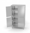 Szafa magazynowa z przegrodą i drzwiami na zawiasach 900 x 600 x 2000 mm POLGAST 305096-2 305096-2