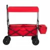 Wózek ogrodowy składany - 100 kg - czerwony UNIPRODO 10250187 UNI_CART_01