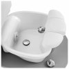  Fotel do pedicure elektryczny - brodzik na stopy - 115 W - 200 kg - biały Physa 10040825 PHYSA HAVANA WHITE 