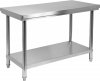 STÓŁ CENTRALNY SKŁADANY Z PÓŁKĄ 1200×700×H850mm YATO YG-09011 YG-09011