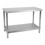Stół roboczy ze stali nierdzewnej - 100 x 60 cm ROYAL CATERING 10011095 RCAT-100/60-NW