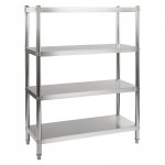 Regał - 120 cm - stal nierdzewna ROYAL CATERING 10010224 RCER-120