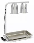 Podwójna lampa grzewcza 2 lampy + 1 pojemnik GN 1/1 55W Maxima 09362041