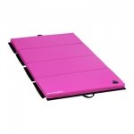 Mata gimnastyczna - 200 x 100 x 5 cm - składana - różowa - obciążenie do 170 kg GYMREX 10230197 GR-FM_20