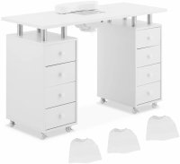 Biurko do manicure - 8 szuflad - 8 kółek - pochłaniacz PHYSA PHY-MT-11 10040578 4062859155771 