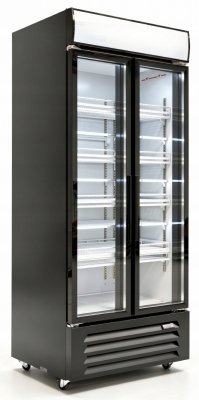 Witryna chłodnicza 2-drzwiowa przeszklona 567L Szron EC-800 