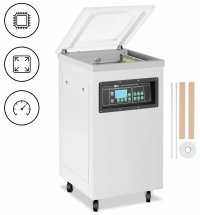 Pakowarka próżniowa - 900 W - 40 cm - stal nierdzewna MSE 10062470 MSW-IVPM-9850 