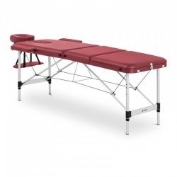 Składany stół do masażu - PHYSA BORDEAUX RED - czerwony PHYSA 10040444 PHYSA BORDEAUX RED