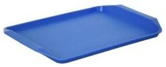 Taca do serwowania z uchwytami 43x30x1,7cm niebieska Fast Food Szron 818FF-105 5902175813605