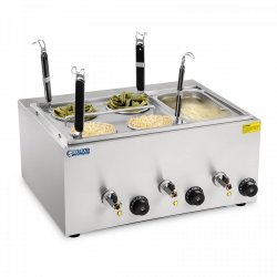 Warnik do makaronu - 4 x kosz - GN 1/3 ROYAL CATERING 10010234 RCNK-4-GN
