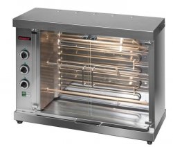 Rożen elektryczny obrotowy  1000x408x772 mm KROMET 000.OE-12NC 000.OE-12NC