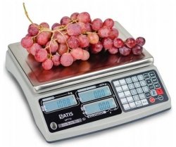 Waga Sklepowa Kalkulacyjna z Legalizacją 15kg / 6kg dokładność 5g /2g RS232