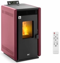 Piec na pellet - 6 kW - na 50–150 m³ - 5 poziomów - timer MSW MSW-PLT-6 10062358