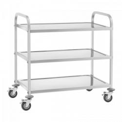 Wózek kelnerski - 3 półki - do 150 kg ROYAL CATERING 10010985 