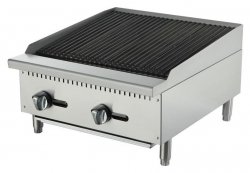 GRILL Z LAWĄ WULKANICZNĄ 2 STREFY HENDI 143001