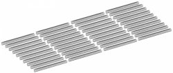 Klipsy do klipsownicy ręcznej - 4000 sztuk - 14 x 11,5 x 2 mm - Royal Catering  RC-C508URC-C508U 10012490 4062859066909
