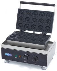Maszyna Opiekacz Gofrownica Naleśnikarka do mini pączków 15 sztuk 4cm 1750W MAXIMA 09374012 8719632127291