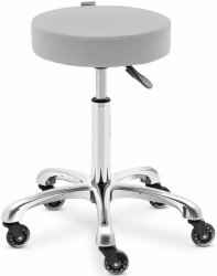 Taboret kosmetyczny 540-720mm PHYSA 10040603 WORCESTER LIGHT GRAY