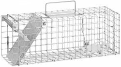 Pułapka na kuny, lisy, szczury - 48.5 x 15.5 x 19 cm - rozmiar oczek: 25 x 25 mm WIESENFIELD WIE-AT-800 10280297 4062859116482