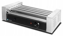 Grill Rolkowy Do Hot Dogów Podgrzewacz Parówek 5 rolek 750W HKN-GW5M DELUXE