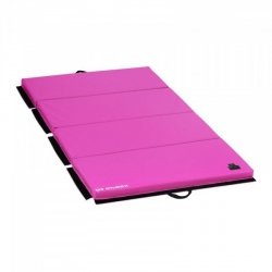 Mata gimnastyczna - 200 x 100 x 5 cm - składana - różowa - obciążenie do 170 kg GYMREX 10230197 GR-FM_20