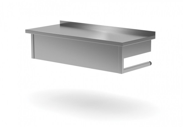 Stół przyścienny wiszący 1300 x 600 x 300 mm POLGAST 101136-WI 101136-WI