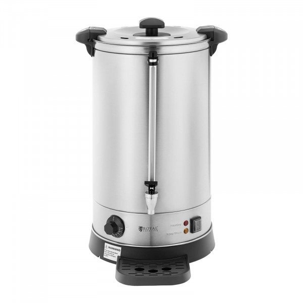 Warnik do wody - 19.7 l - 2500 W - ociekacz - srebrny ROYAL CATERING 10012455 RC-WBDW21