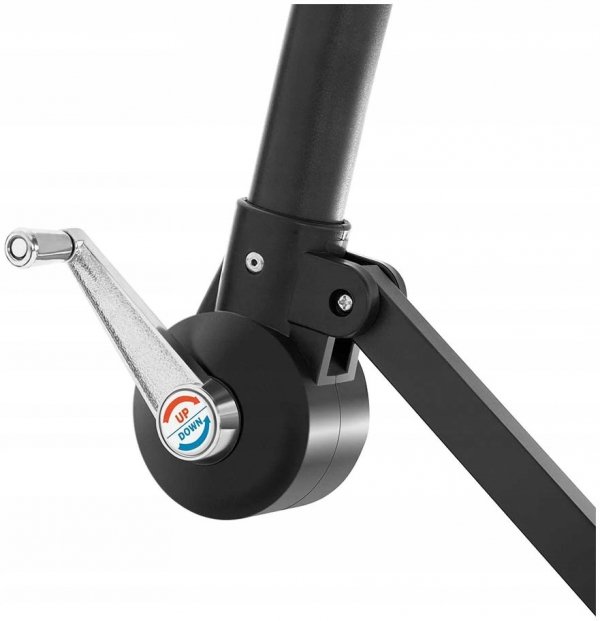 Parasol ogrodowy wiszący 250x250cm UNIPRODO 10250552 UNI_UMBRELLA_SQ250RE_N