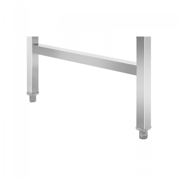 Składany stół roboczy - 60 x 120 cm - stal nierdzewna ROYAL CATERING 10010738 RCAT-120K