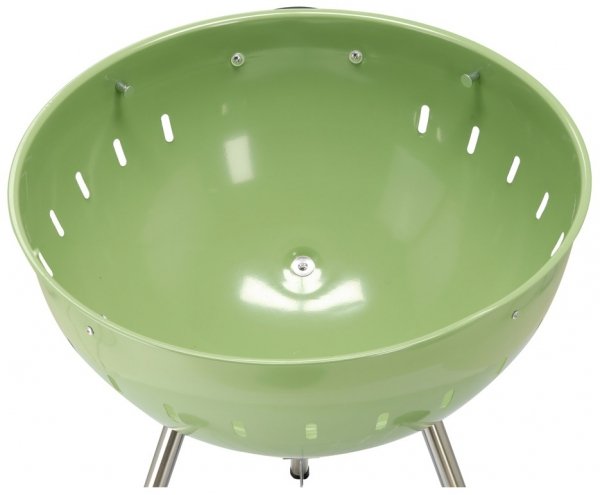 GRILL WĘGLOWY OKRĄGŁY 54CM ZIELONY YATO YG-20303
