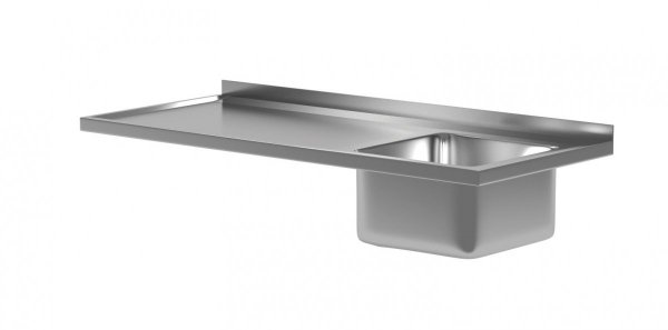 Blat ze zlewem 2700 x 700 x 40 mm POLGAST BL-201277 BL-201277