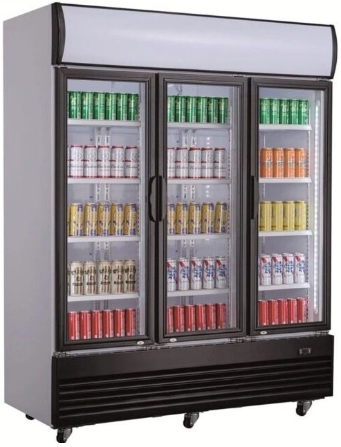 Witryna chłodnicza przeszklona poj. 1300l LG-1300F INVEST HORECA LG-1300F LG-1300F