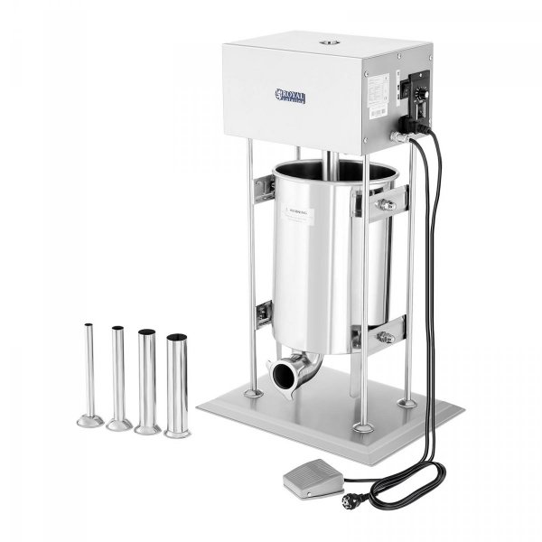 Nadziewarka do kiełbas - 10 litrów - elektryczna ROYAL CATERING 10010347 RCWF-10LE-H