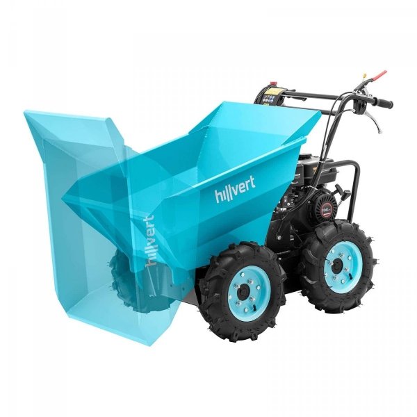 Taczka spalinowa / wywrotka - 6.5 KM - 400 kg HILLVERT 10090374 HT-MD-400